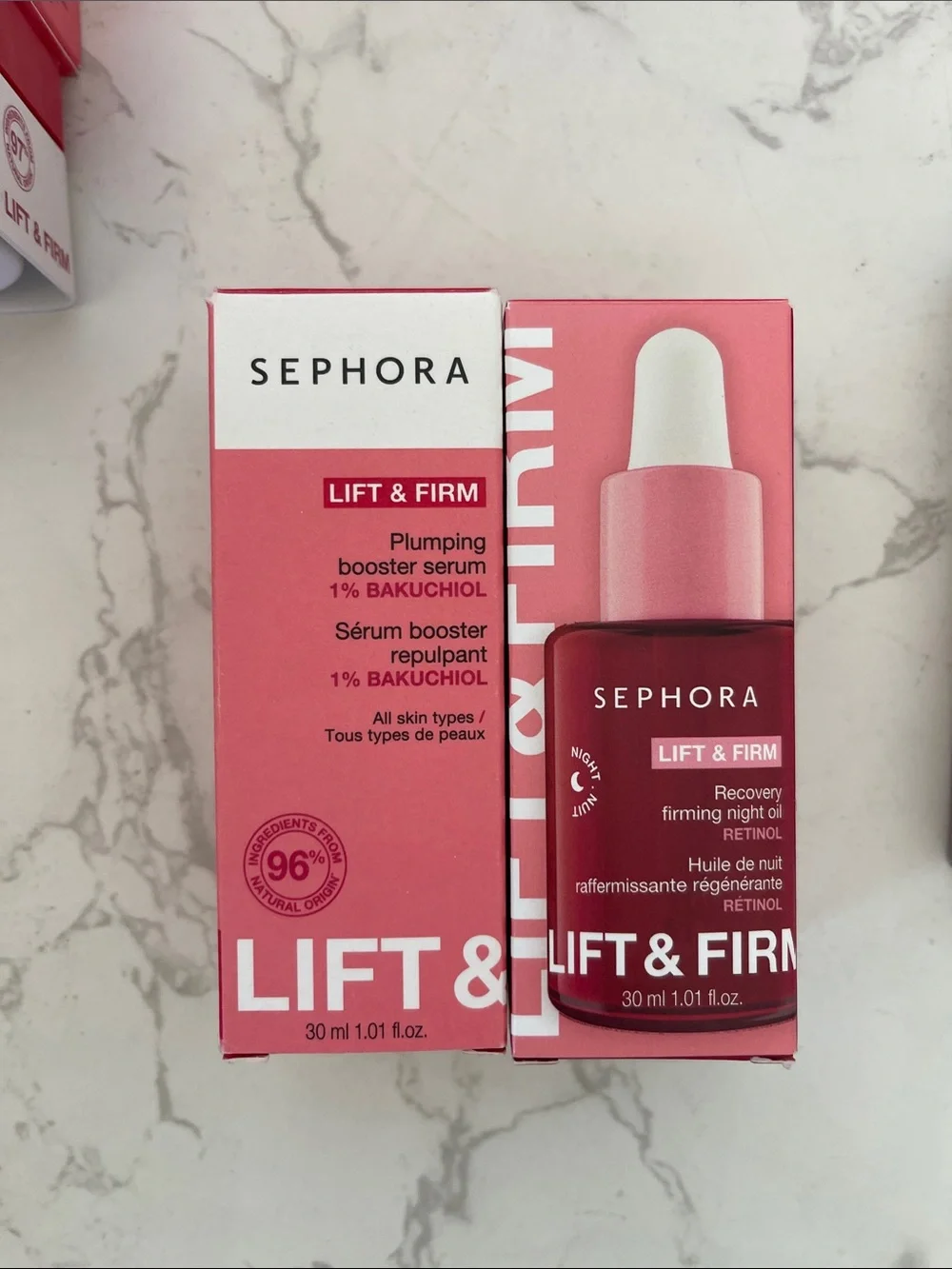 Sephora Lift & Firm Skincare Set in Pink